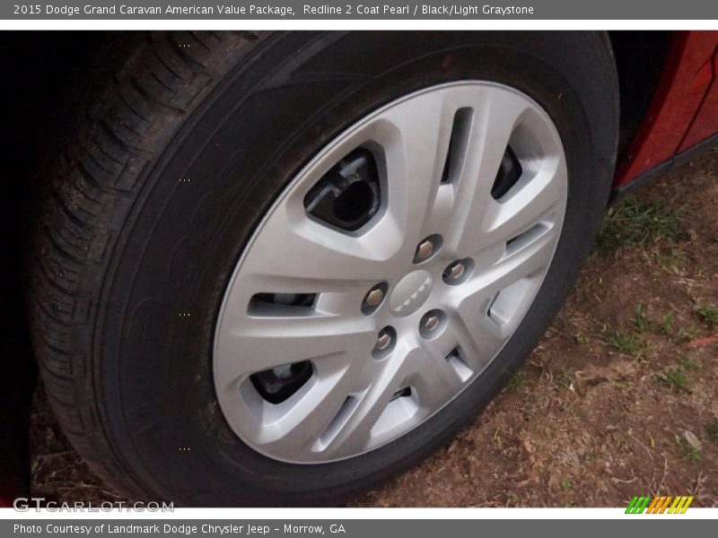 Redline 2 Coat Pearl / Black/Light Graystone 2015 Dodge Grand Caravan American Value Package
