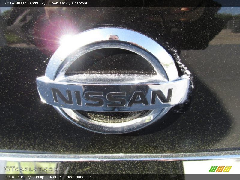 Super Black / Charcoal 2014 Nissan Sentra SV
