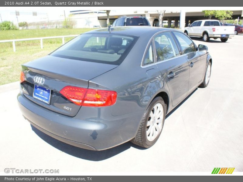 Quartz Gray Metallic / Black 2010 Audi A4 2.0T Sedan