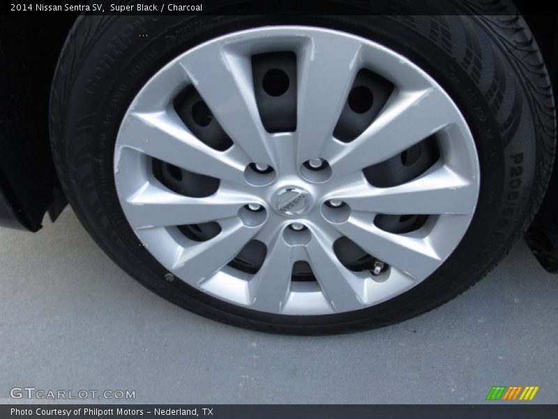 Super Black / Charcoal 2014 Nissan Sentra SV