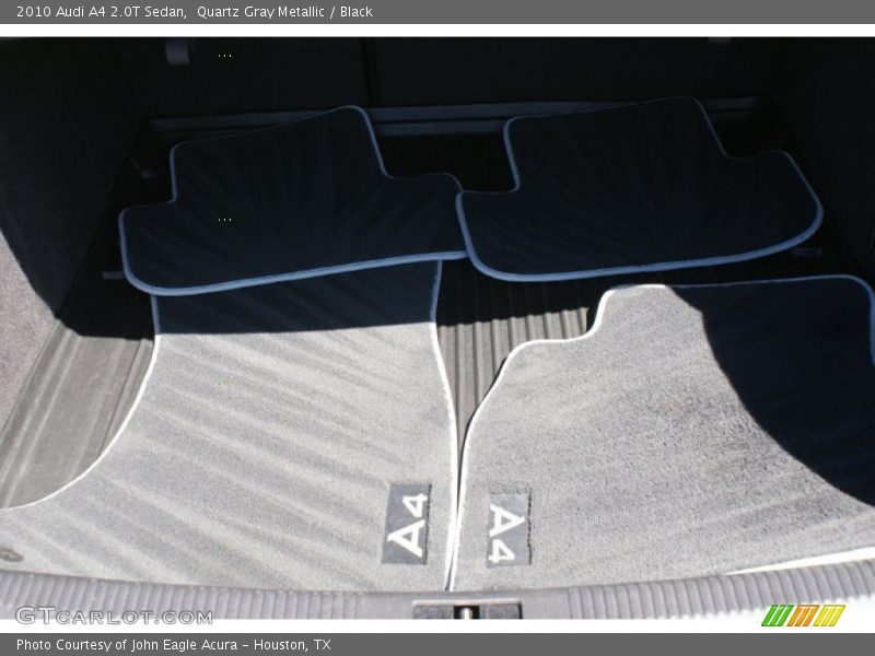 Quartz Gray Metallic / Black 2010 Audi A4 2.0T Sedan