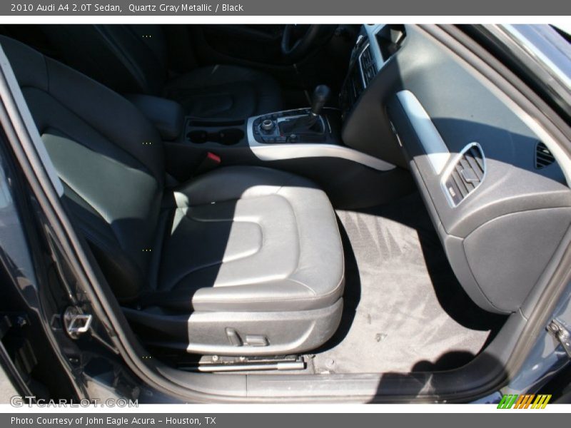 Quartz Gray Metallic / Black 2010 Audi A4 2.0T Sedan