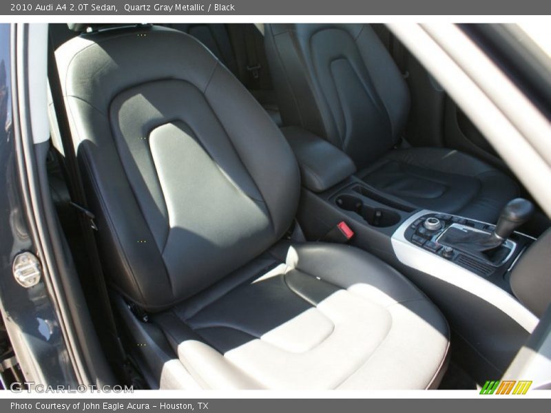 Quartz Gray Metallic / Black 2010 Audi A4 2.0T Sedan