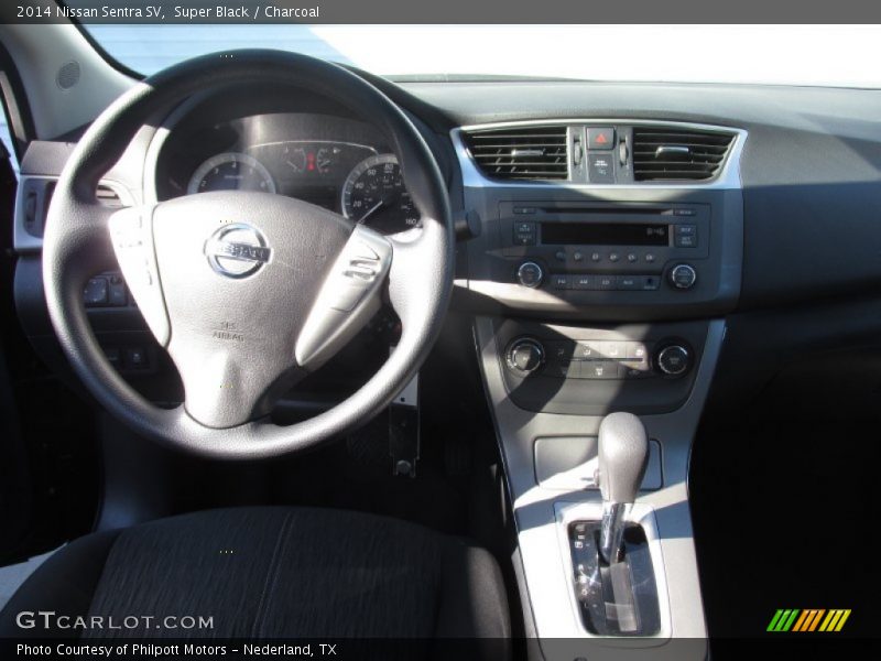 Super Black / Charcoal 2014 Nissan Sentra SV