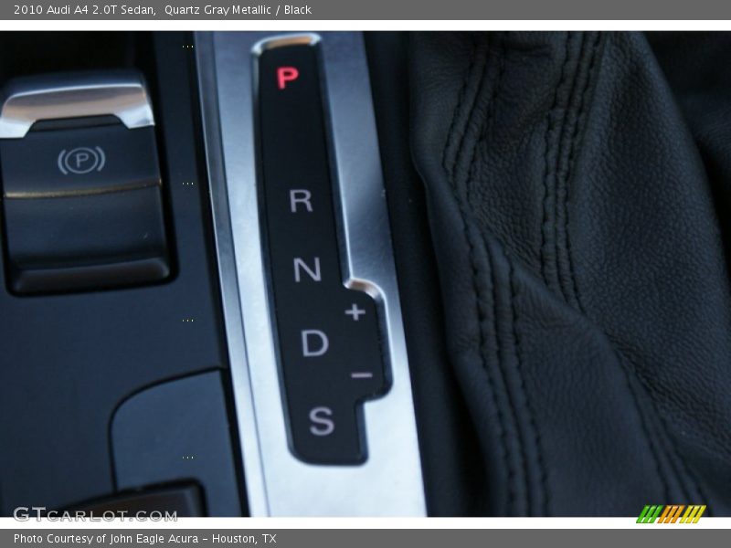 Quartz Gray Metallic / Black 2010 Audi A4 2.0T Sedan