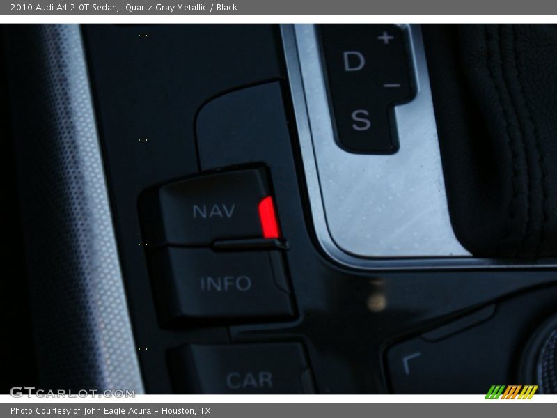 Quartz Gray Metallic / Black 2010 Audi A4 2.0T Sedan