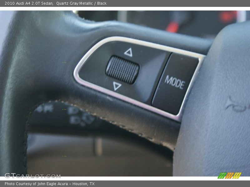 Quartz Gray Metallic / Black 2010 Audi A4 2.0T Sedan