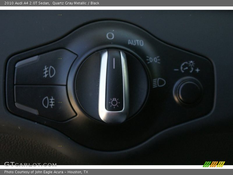 Quartz Gray Metallic / Black 2010 Audi A4 2.0T Sedan