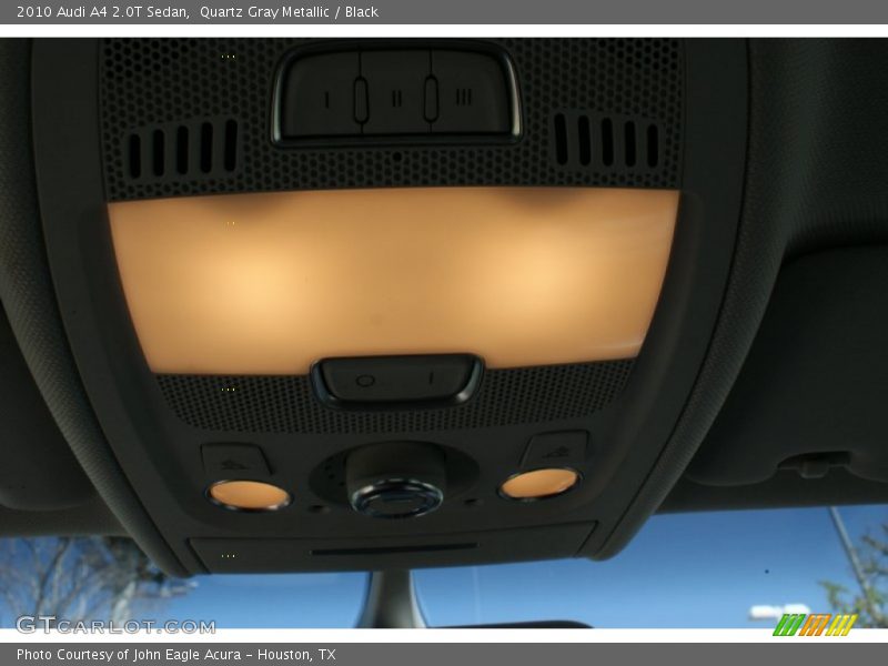 Quartz Gray Metallic / Black 2010 Audi A4 2.0T Sedan