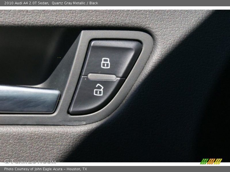 Quartz Gray Metallic / Black 2010 Audi A4 2.0T Sedan