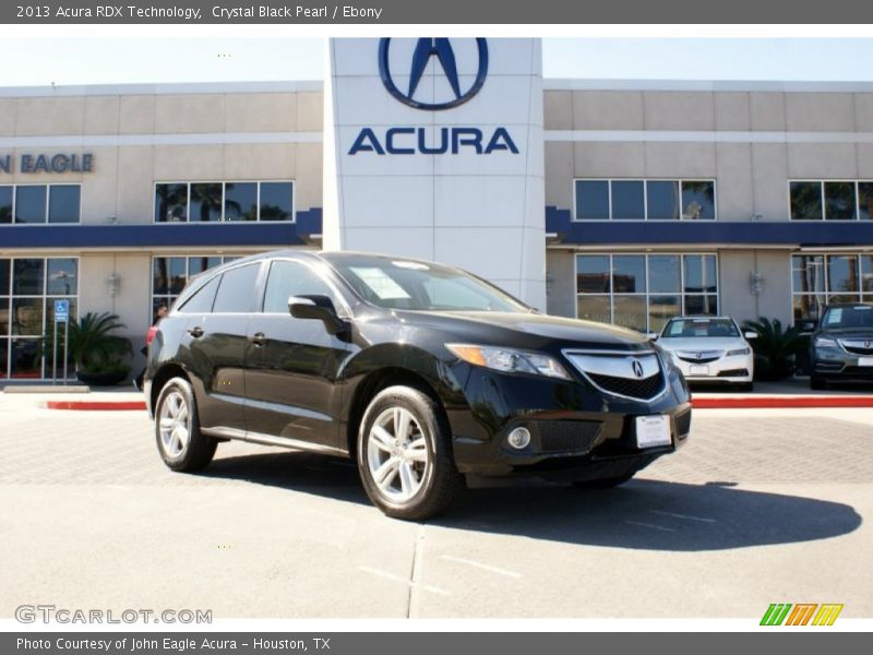 Crystal Black Pearl / Ebony 2013 Acura RDX Technology