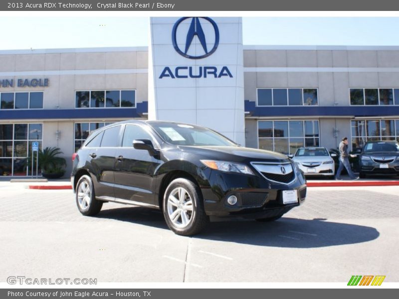 Crystal Black Pearl / Ebony 2013 Acura RDX Technology