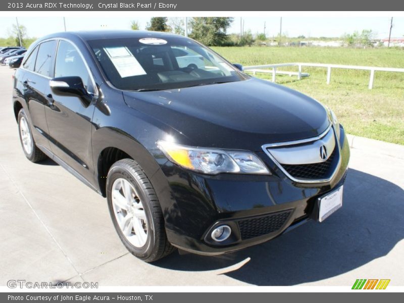 Crystal Black Pearl / Ebony 2013 Acura RDX Technology