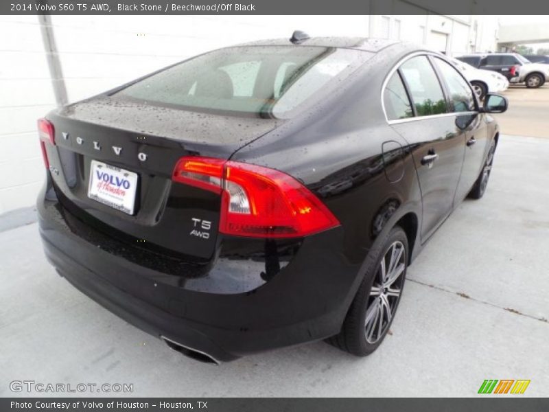 Black Stone / Beechwood/Off Black 2014 Volvo S60 T5 AWD