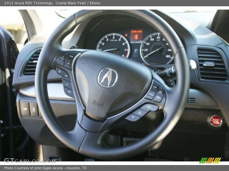 Crystal Black Pearl / Ebony 2013 Acura RDX Technology