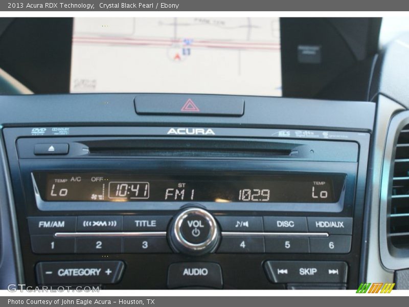 Crystal Black Pearl / Ebony 2013 Acura RDX Technology
