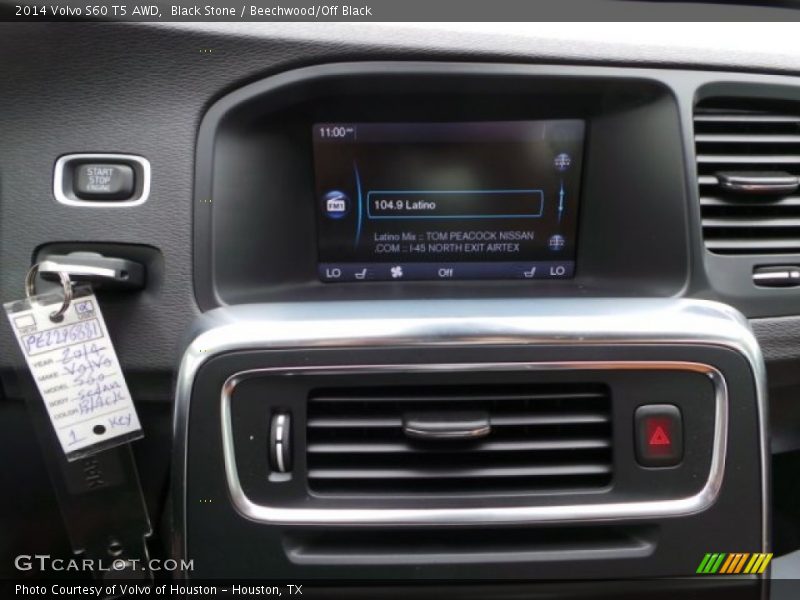 Black Stone / Beechwood/Off Black 2014 Volvo S60 T5 AWD
