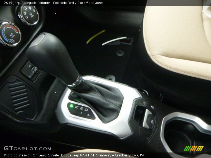 Colorado Red / Black/Sandstorm 2015 Jeep Renegade Latitude