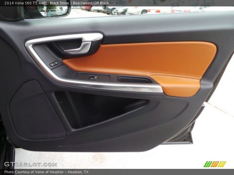 Black Stone / Beechwood/Off Black 2014 Volvo S60 T5 AWD