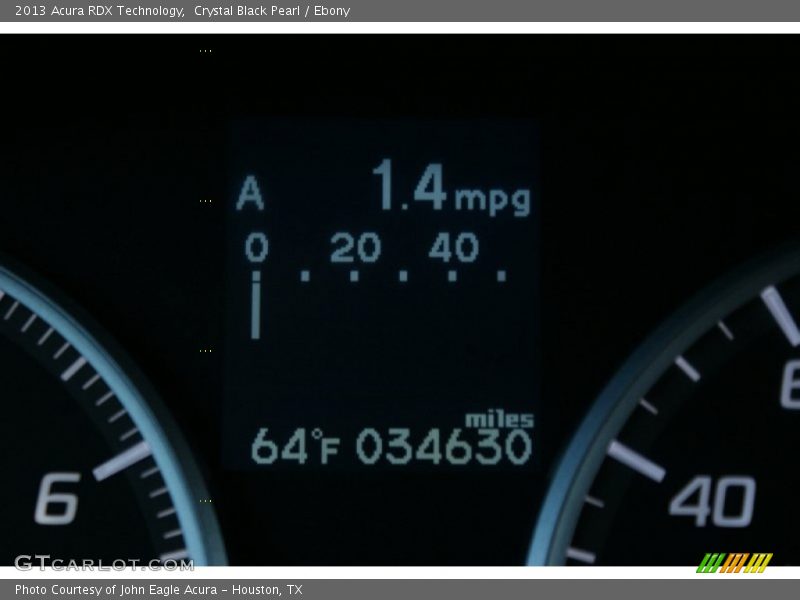 Crystal Black Pearl / Ebony 2013 Acura RDX Technology