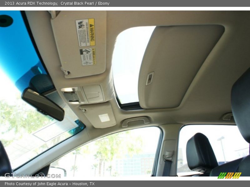 Crystal Black Pearl / Ebony 2013 Acura RDX Technology