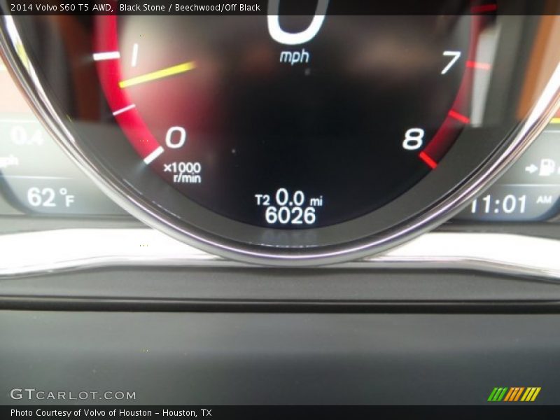 Black Stone / Beechwood/Off Black 2014 Volvo S60 T5 AWD