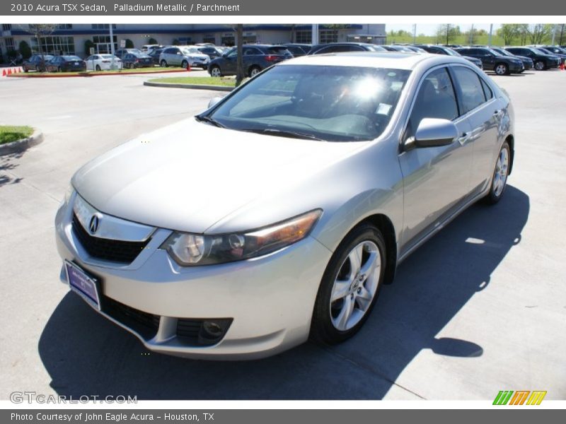 Palladium Metallic / Parchment 2010 Acura TSX Sedan