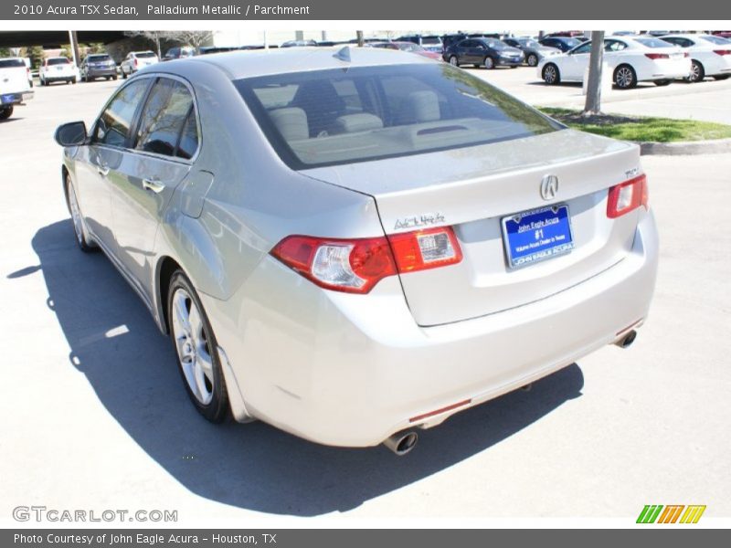 Palladium Metallic / Parchment 2010 Acura TSX Sedan