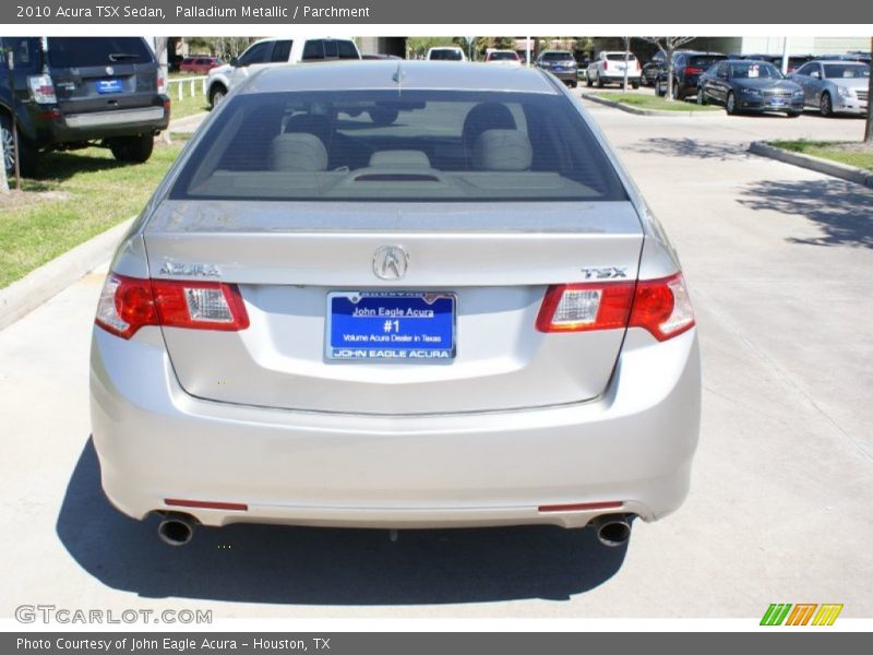 Palladium Metallic / Parchment 2010 Acura TSX Sedan
