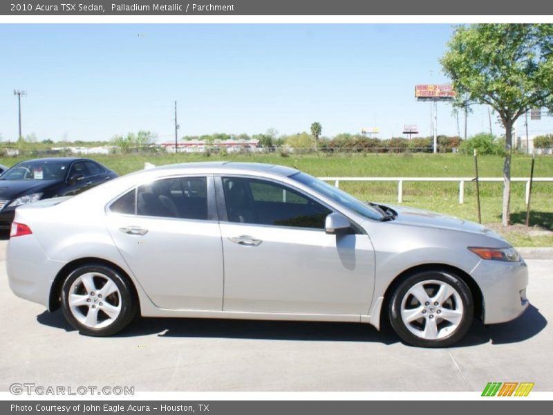 Palladium Metallic / Parchment 2010 Acura TSX Sedan