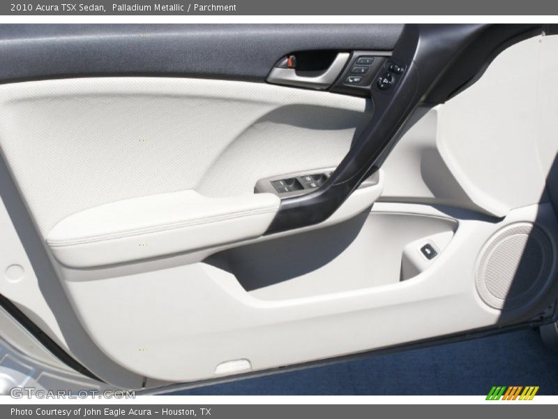 Palladium Metallic / Parchment 2010 Acura TSX Sedan