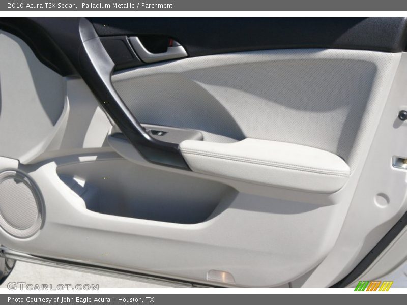 Palladium Metallic / Parchment 2010 Acura TSX Sedan