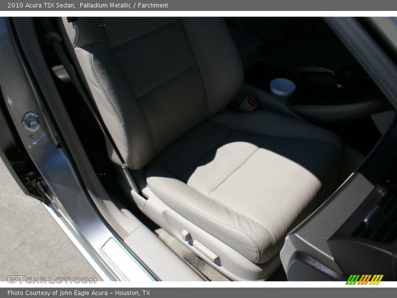 Palladium Metallic / Parchment 2010 Acura TSX Sedan