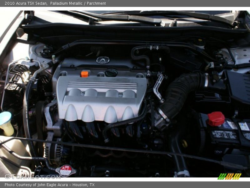 Palladium Metallic / Parchment 2010 Acura TSX Sedan