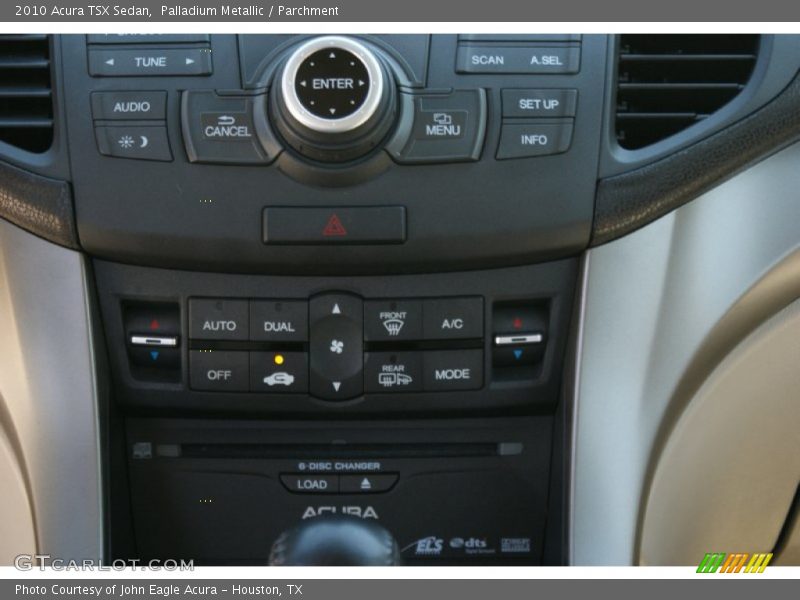 Palladium Metallic / Parchment 2010 Acura TSX Sedan