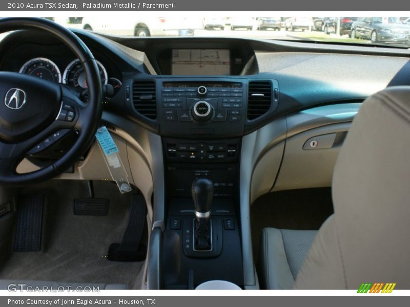 Palladium Metallic / Parchment 2010 Acura TSX Sedan