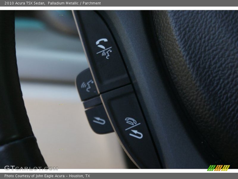 Palladium Metallic / Parchment 2010 Acura TSX Sedan