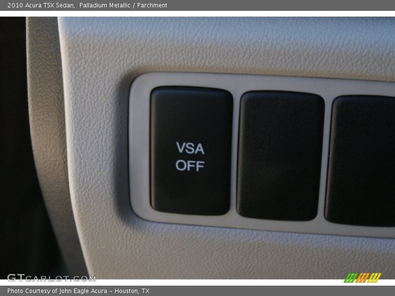 Palladium Metallic / Parchment 2010 Acura TSX Sedan