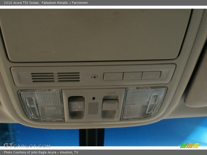 Palladium Metallic / Parchment 2010 Acura TSX Sedan