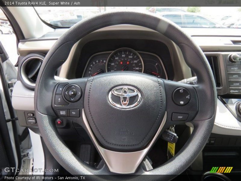 Super White / Ash 2014 Toyota RAV4 XLE