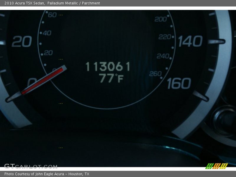 Palladium Metallic / Parchment 2010 Acura TSX Sedan