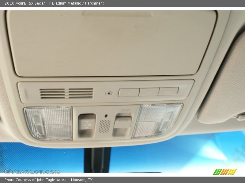 Palladium Metallic / Parchment 2010 Acura TSX Sedan