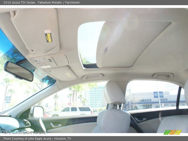 Palladium Metallic / Parchment 2010 Acura TSX Sedan