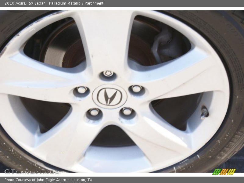 Palladium Metallic / Parchment 2010 Acura TSX Sedan