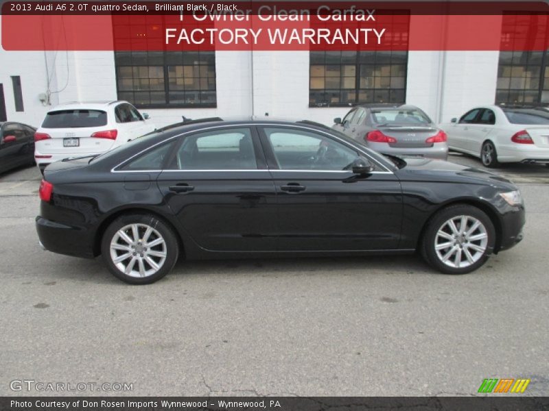 Brilliant Black / Black 2013 Audi A6 2.0T quattro Sedan