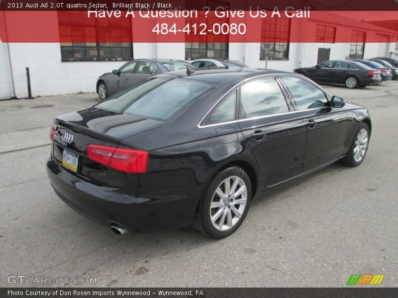 Brilliant Black / Black 2013 Audi A6 2.0T quattro Sedan