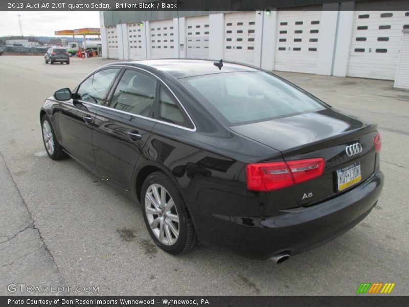 Brilliant Black / Black 2013 Audi A6 2.0T quattro Sedan
