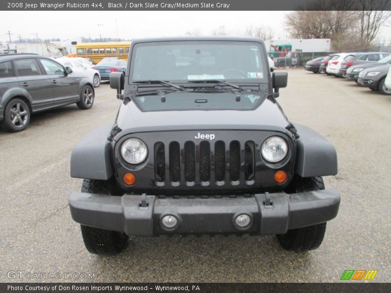 Black / Dark Slate Gray/Medium Slate Gray 2008 Jeep Wrangler Rubicon 4x4