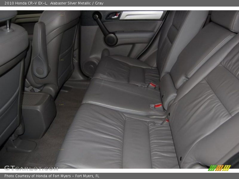 Alabaster Silver Metallic / Gray 2010 Honda CR-V EX-L