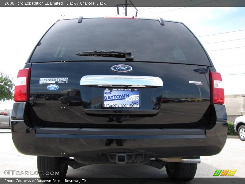 Black / Charcoal Black 2008 Ford Expedition EL Limited